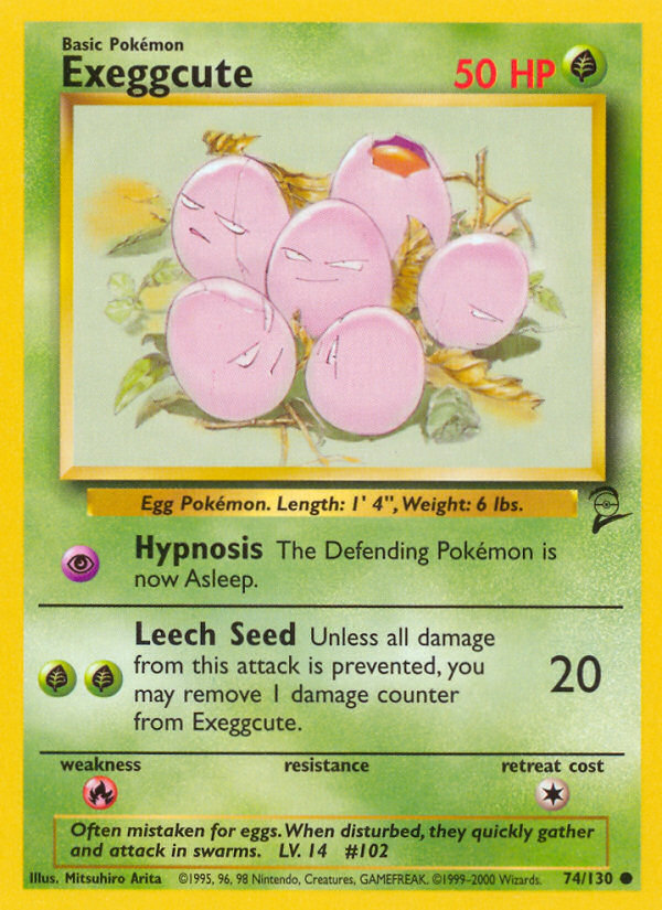 Exeggcute from Base Set 2
