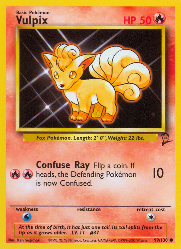 Vulpix from Base Set 2