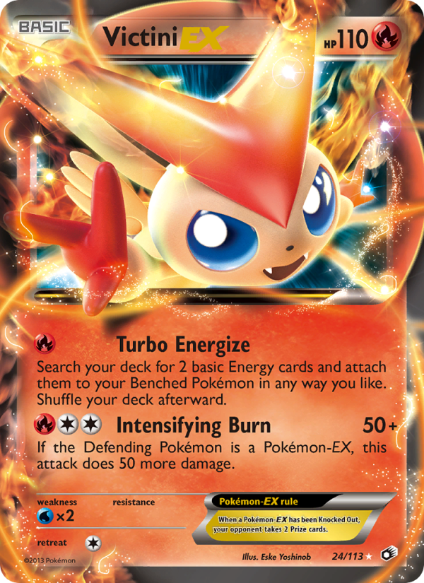 Victini-EX from Tesouros Lendários
