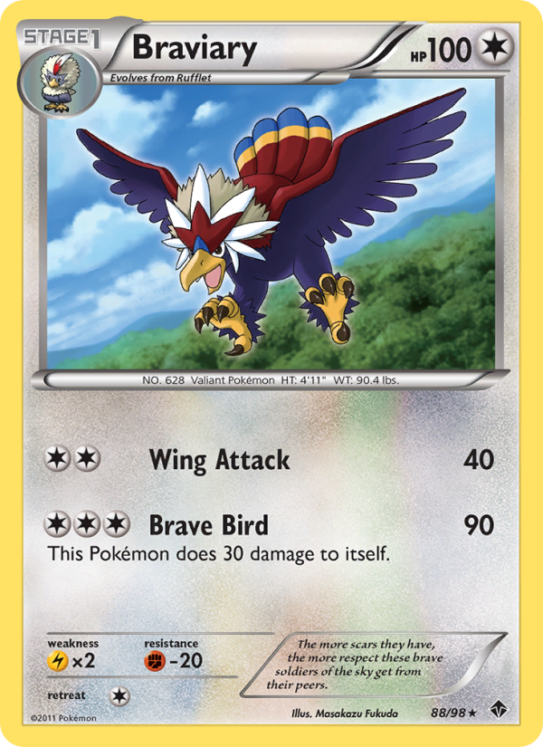 Braviary — Rare card from Emerging Powers