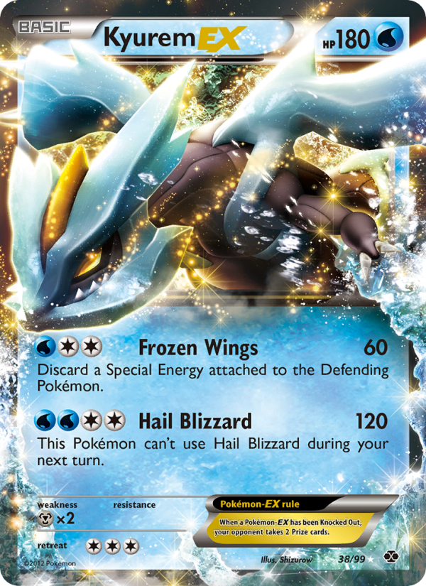 Kyurem-EX from Next Destinies