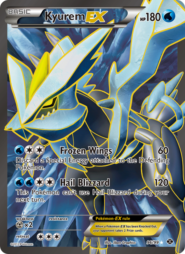 Kyurem-EX — Ultra Rare card from Next Destinies