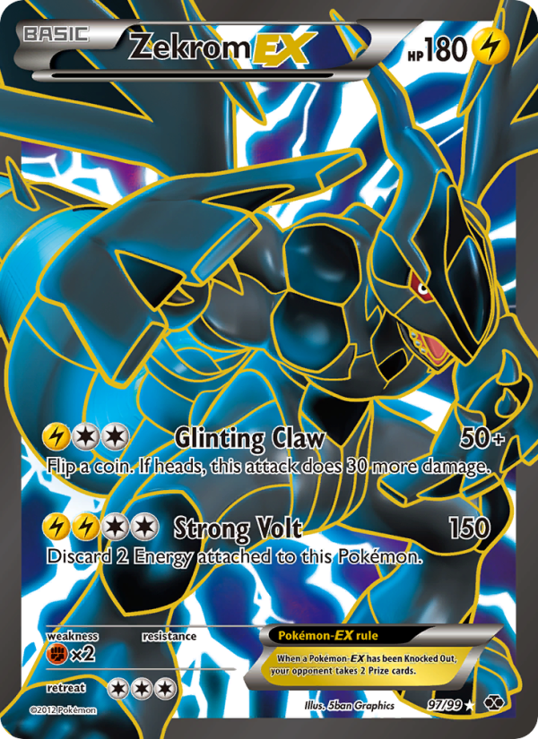 Zekrom-EX — Ultra Rare card from Next Destinies