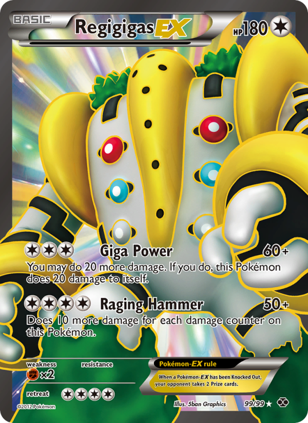 Regigigas-EX — Ultra Rare card from Next Destinies