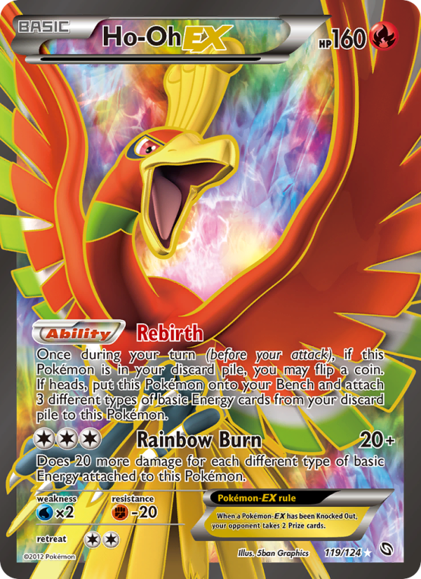 Ho-Oh-EX — Ultra Rare card from Dragons Exalted