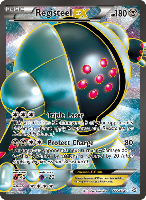 Registeel-EX — Ultra Rare card from Dragons Exalted