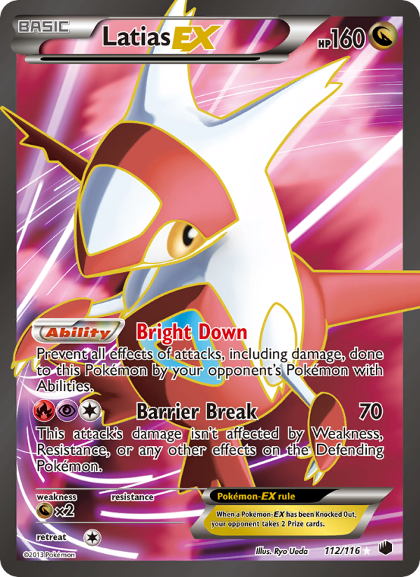 Latias-EX — Ultra Rare card from Plasma Freeze