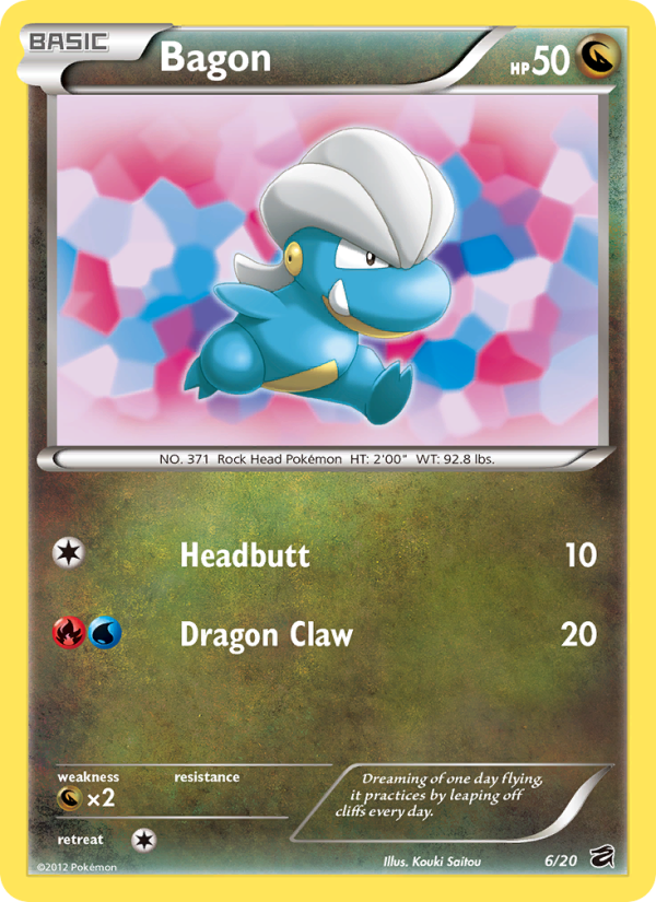 Bagon from Dragon Vault