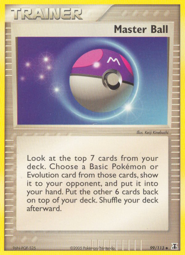 Master Ball from Delta Species