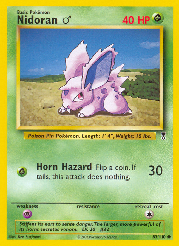 Nidoran♂ from Legendary Collection