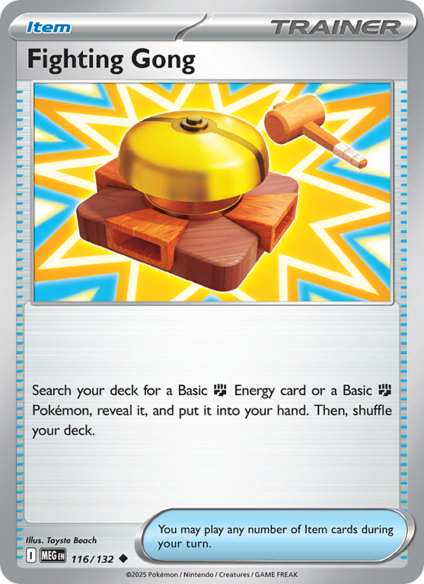 Fighting Gong from Mega Evolution