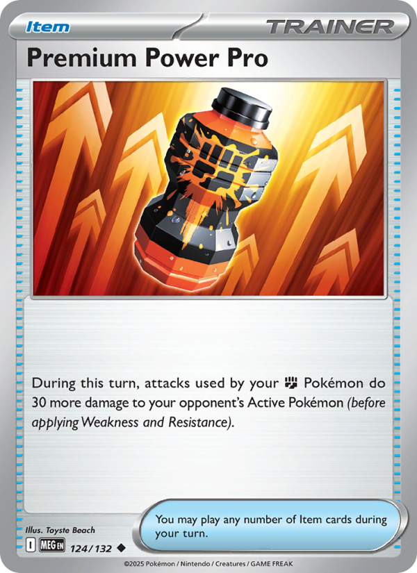 Premium Power Pro from Mega Evolution