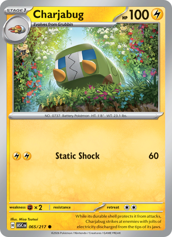 Charjabug from Ascended Heroes