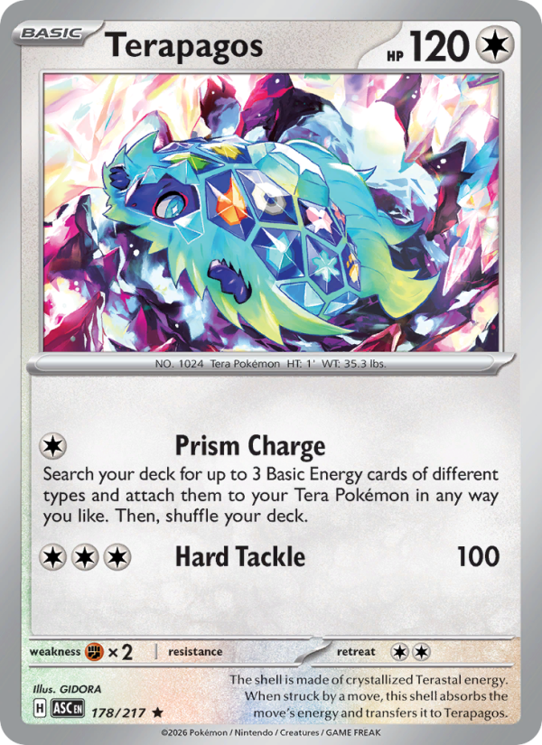 Terapagos from Ascended Heroes