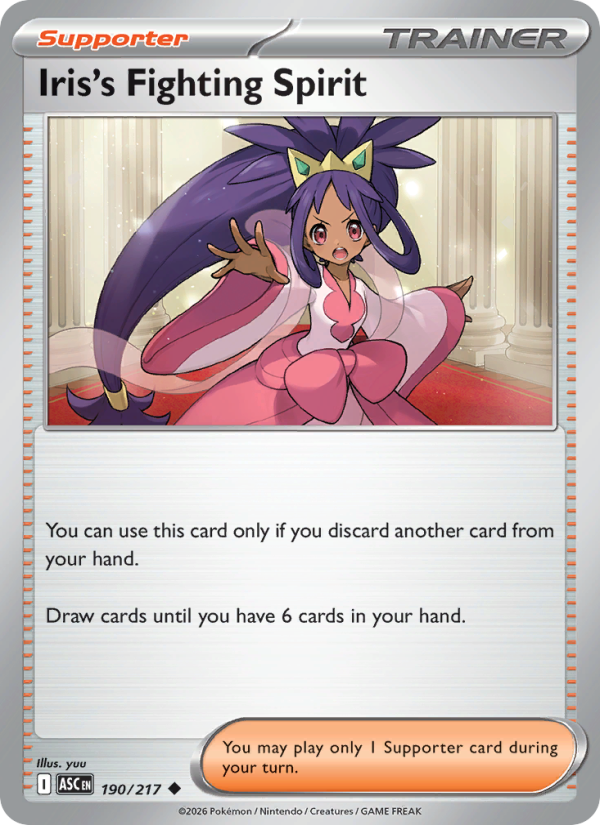 Iris's Fighting Spirit from Ascended Heroes