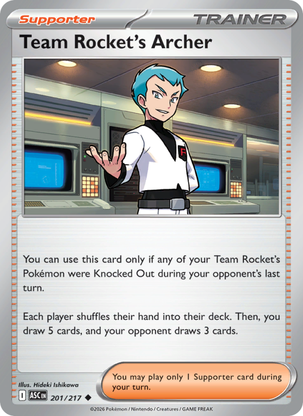 Team Rocket's Archer from Ascended Heroes
