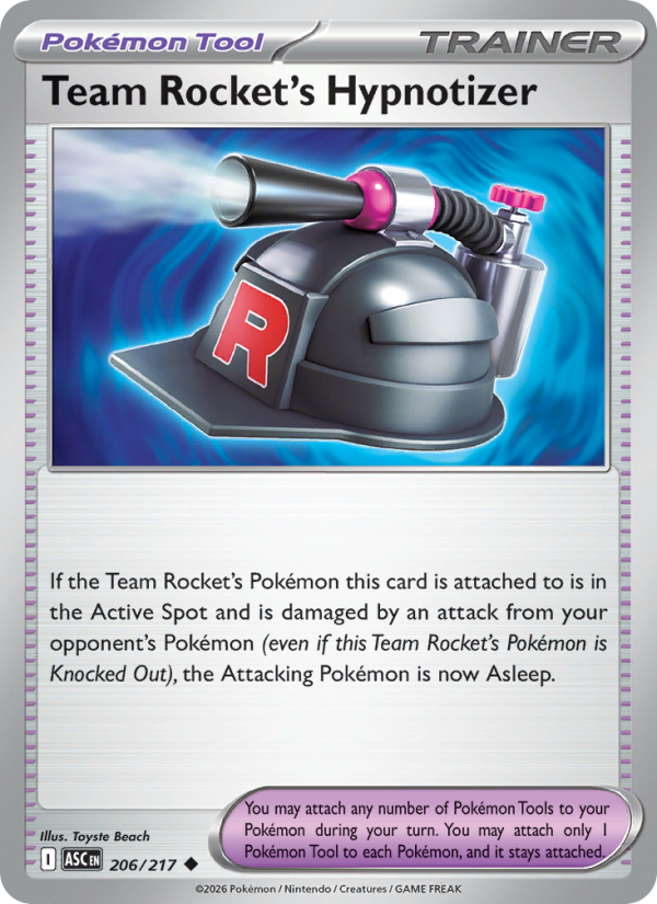ポケモンカードmhr Team Rocket's Hypnotizer - Ascended Heroes | Eyevo - Pokemon TCG