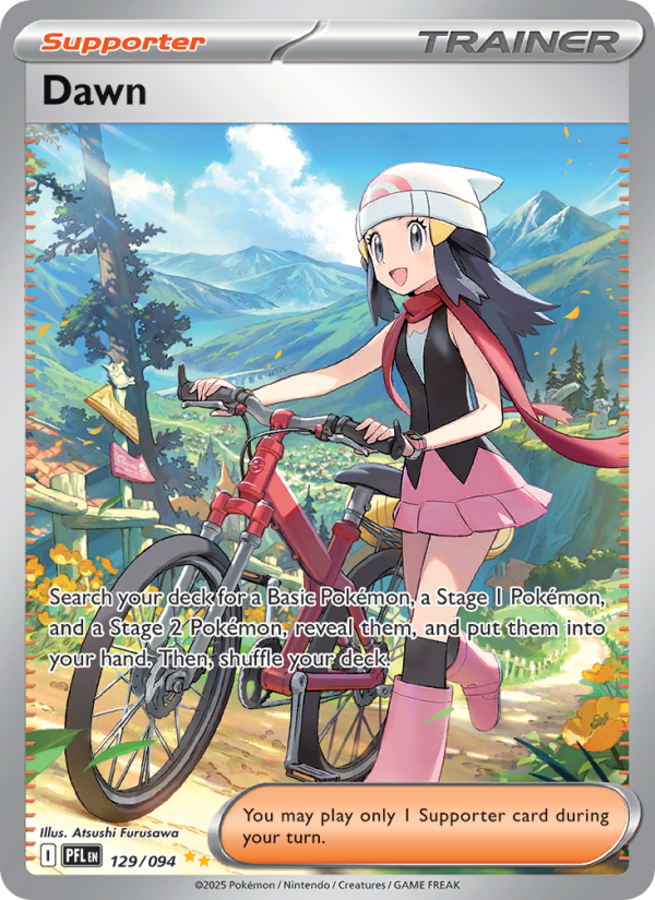 Dawn — Special illustration rare card from Phantasmal Flames
