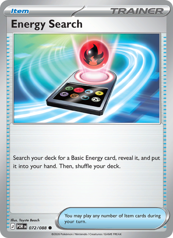 Energy Search from Perfect Order