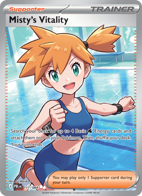 Misty's Vitality — Ultra Rare card from Pitch Black