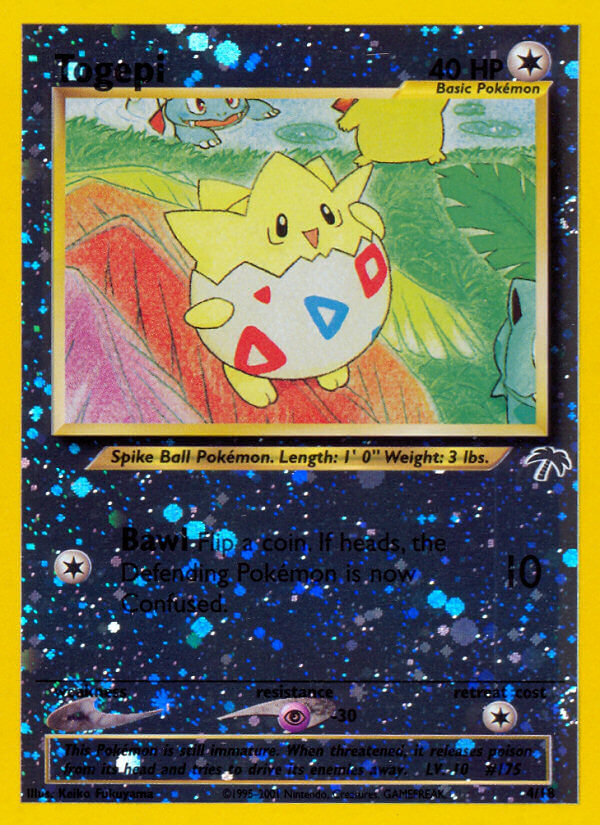 Togepi — Common card from Southern Islands