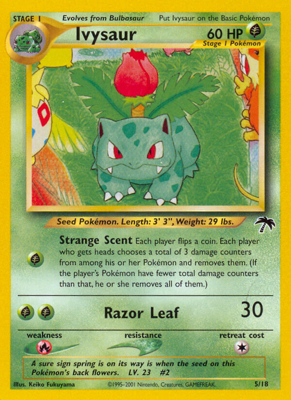 Ivysaur — Common card from Southern Islands