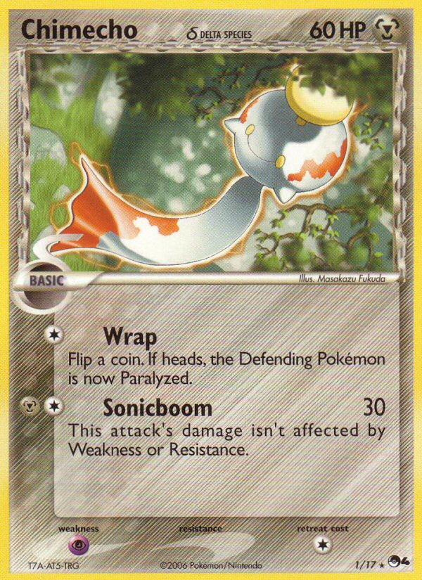 Chimecho δ — Rare card from POP Series 4