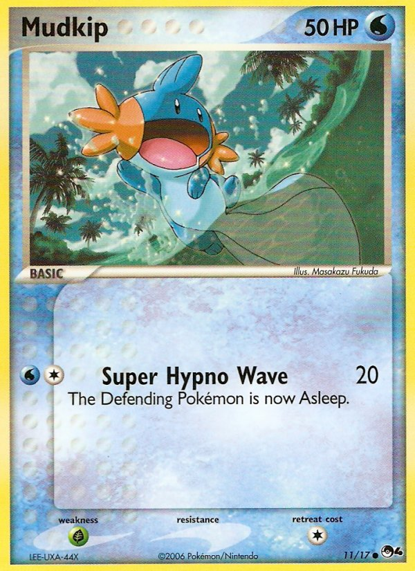 Mudkip — Common card from POP Series 4
