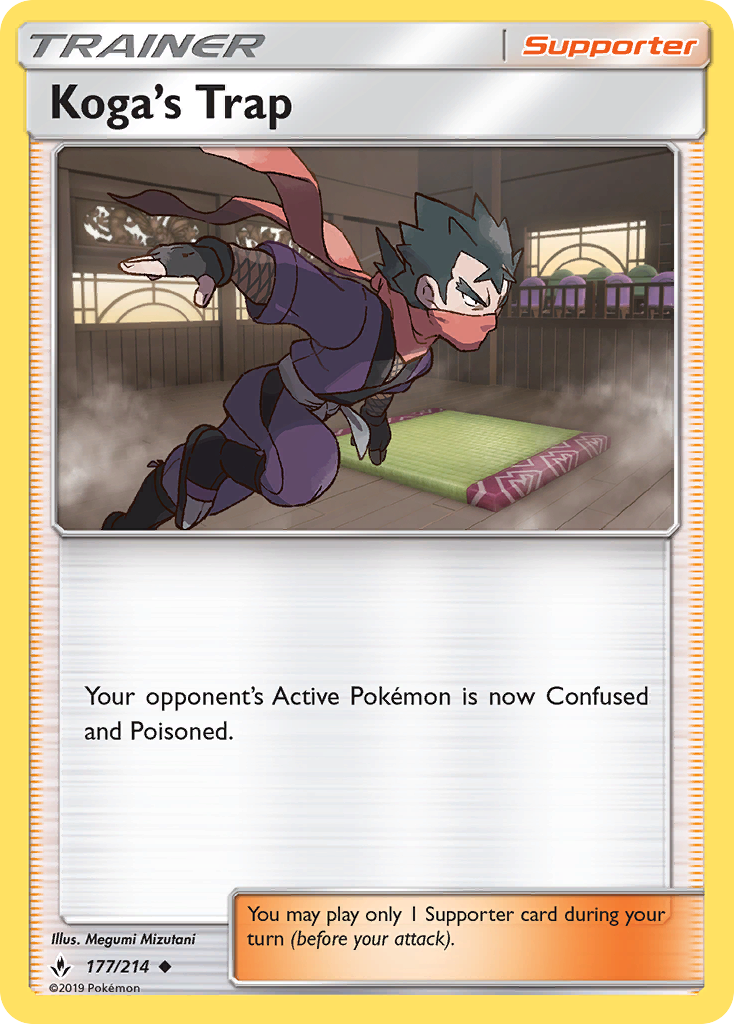 Koga’s Trap from Unbroken Bonds