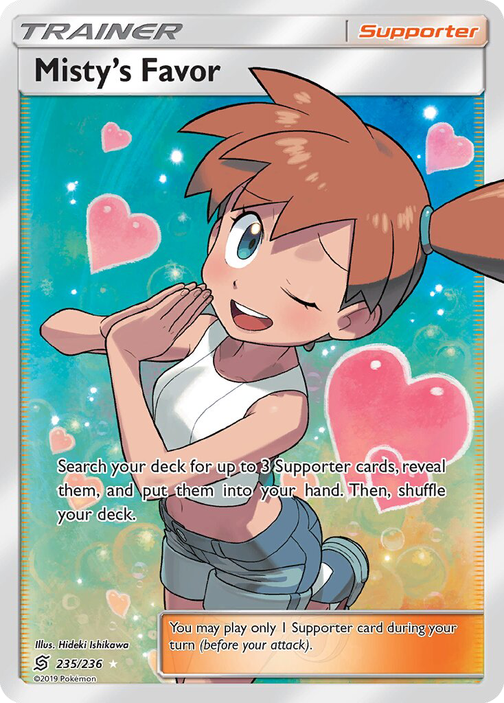 Misty’s Favor — Ultra Rare card from Unified Minds