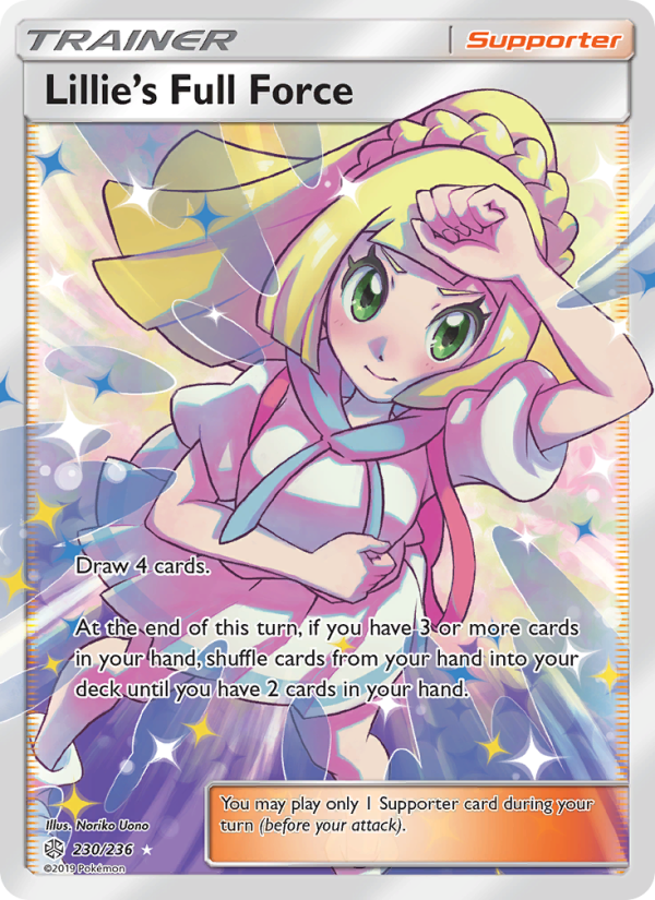 Lillie’s Full Force — Ultra Rare card from Cosmic Eclipse