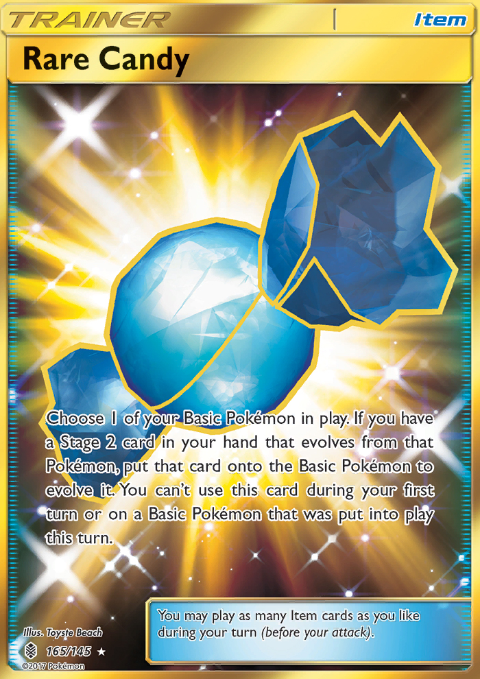 Rare Candy — Secret Rare card from Guardians Rising