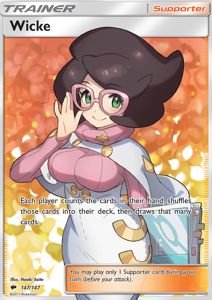 Wicke — Ultra Rare card from Burning Shadows