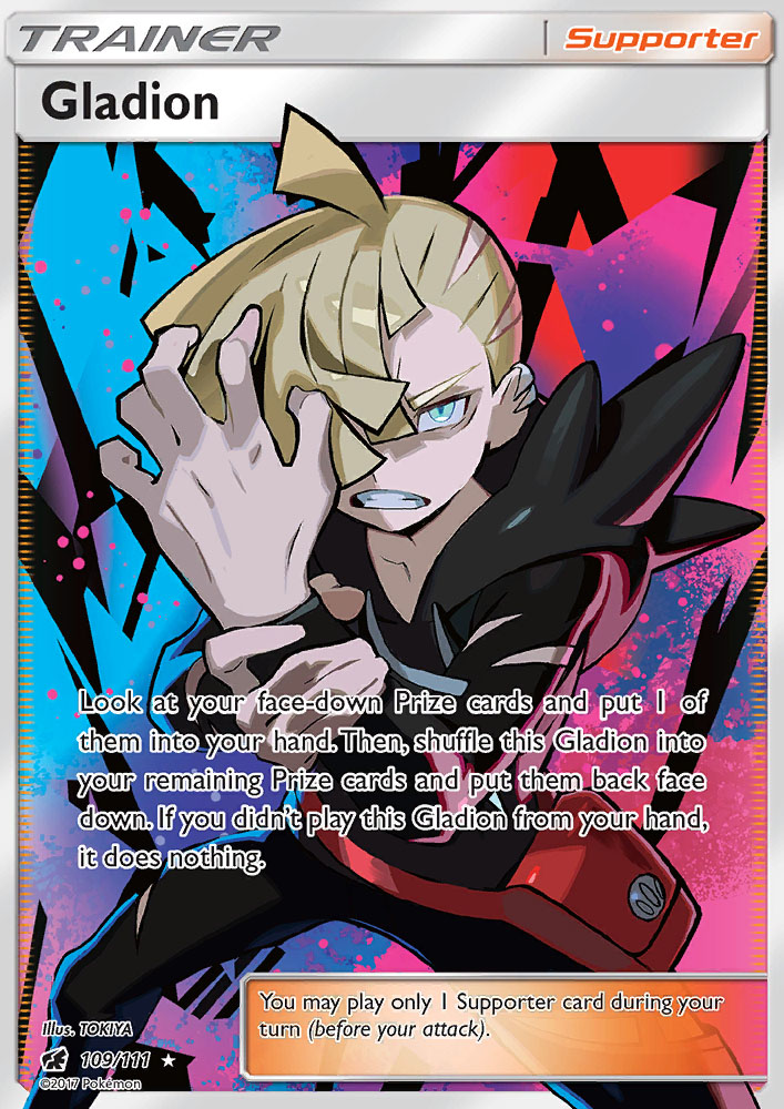 Gladion — Ultra Rare card from Crimson Invasion