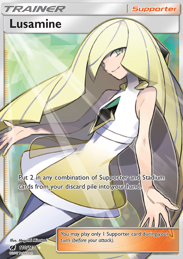 Lusamine — Ultra Rare card from Crimson Invasion
