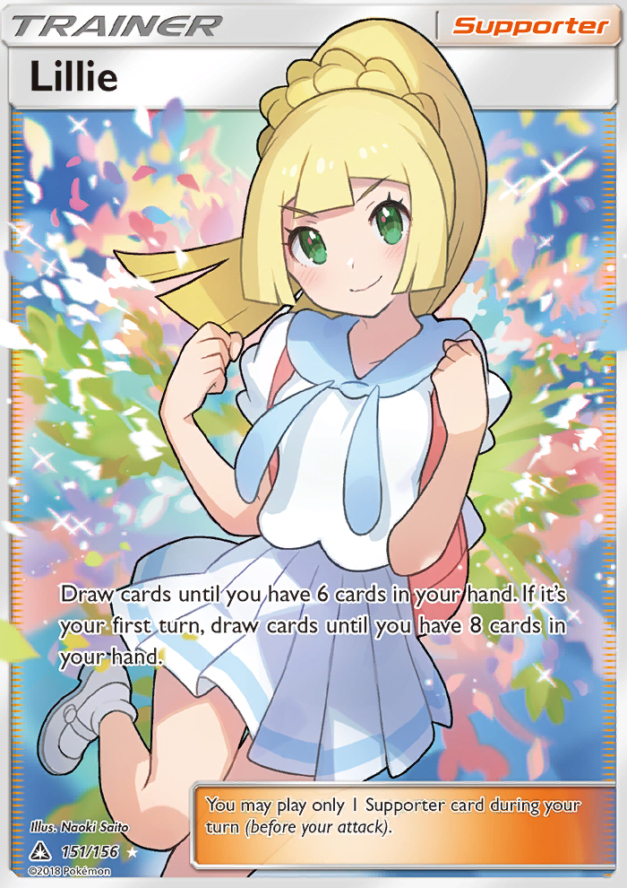 Lillie — Ultra Rare card from Ultra Prism