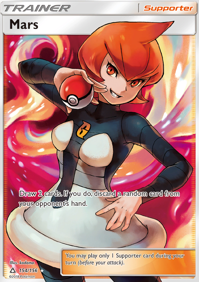 Mars — Ultra Rare card from Ultra Prism