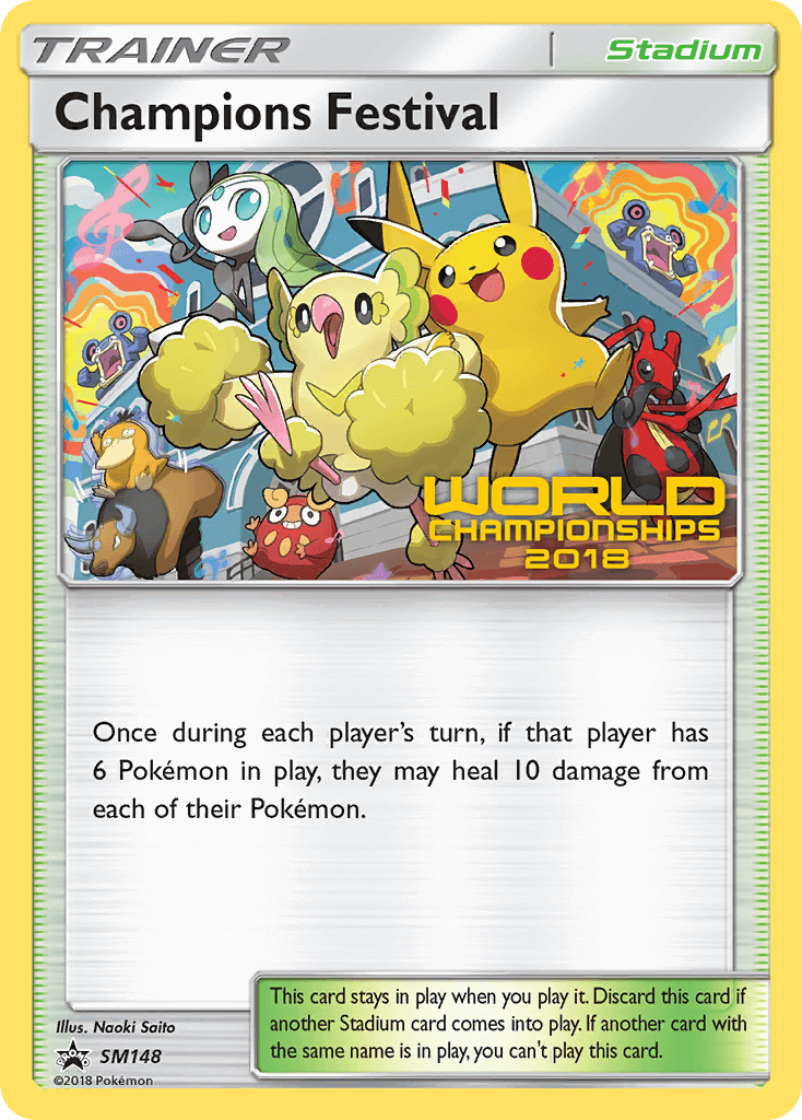 Champions Festival — Promo card from SM Black Star Promos