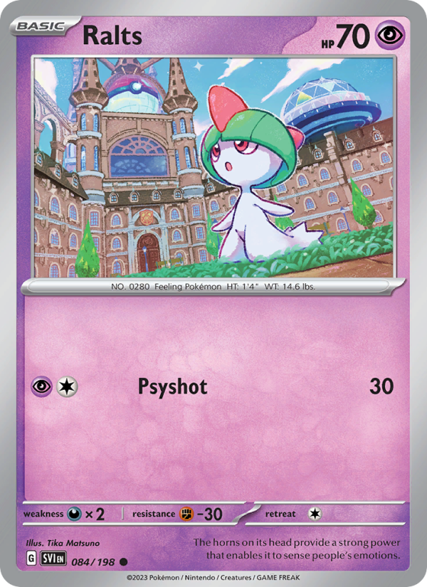 Ralts from Scarlet & Violet