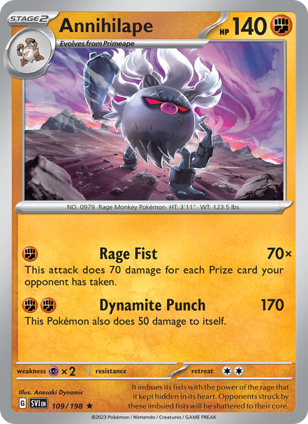Annihilape from Scarlet & Violet