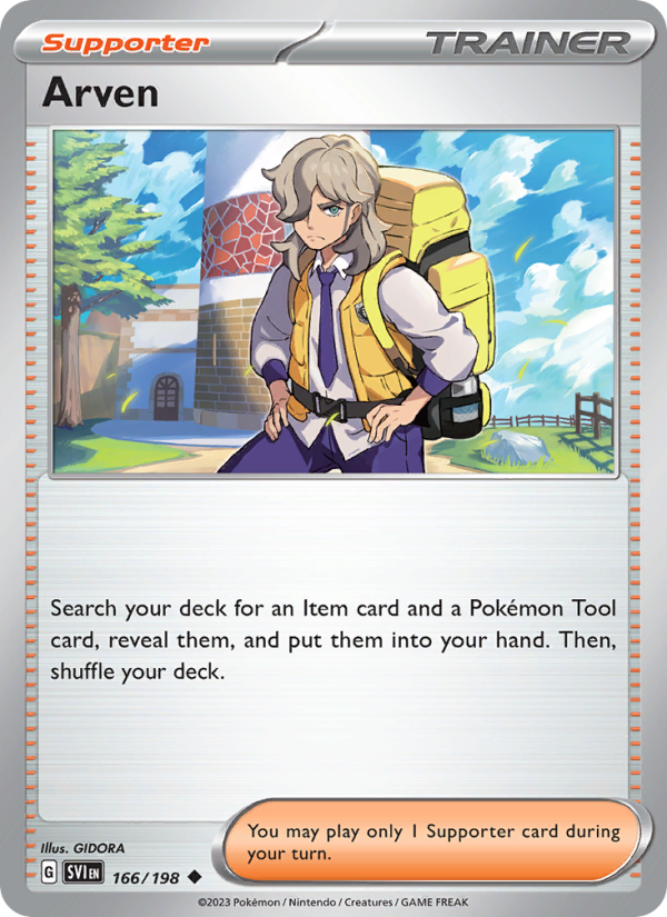 Arven from Scarlet & Violet