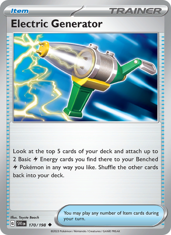 Electric Generator from Scarlet & Violet