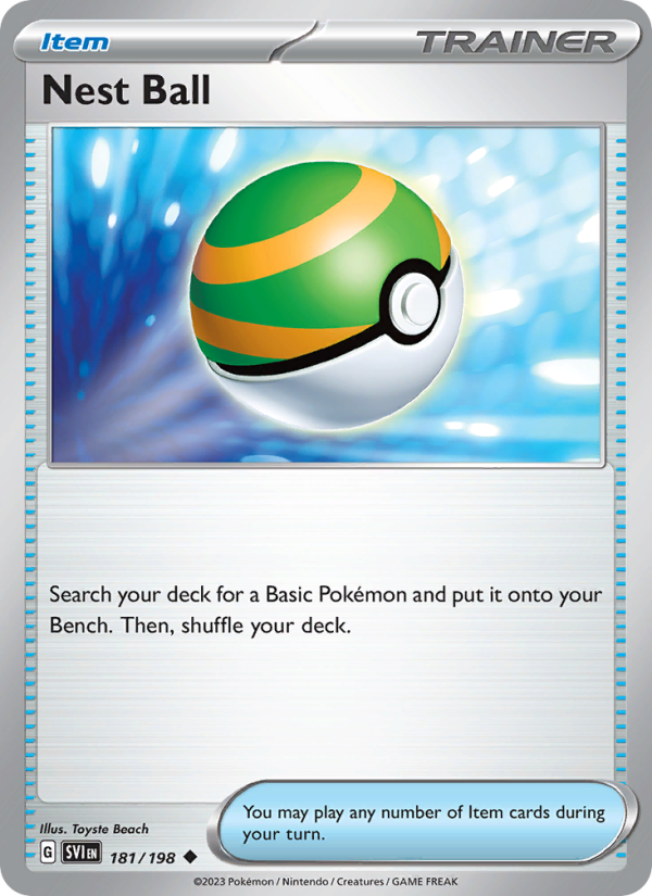 Nest Ball from Scarlet & Violet