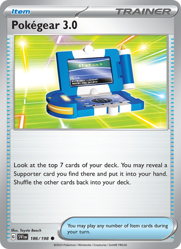 Pokégear 3.0 from Scarlet & Violet
