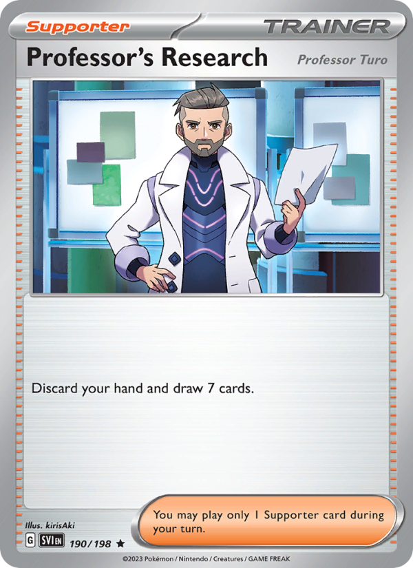 Professor's Research from Scarlet & Violet