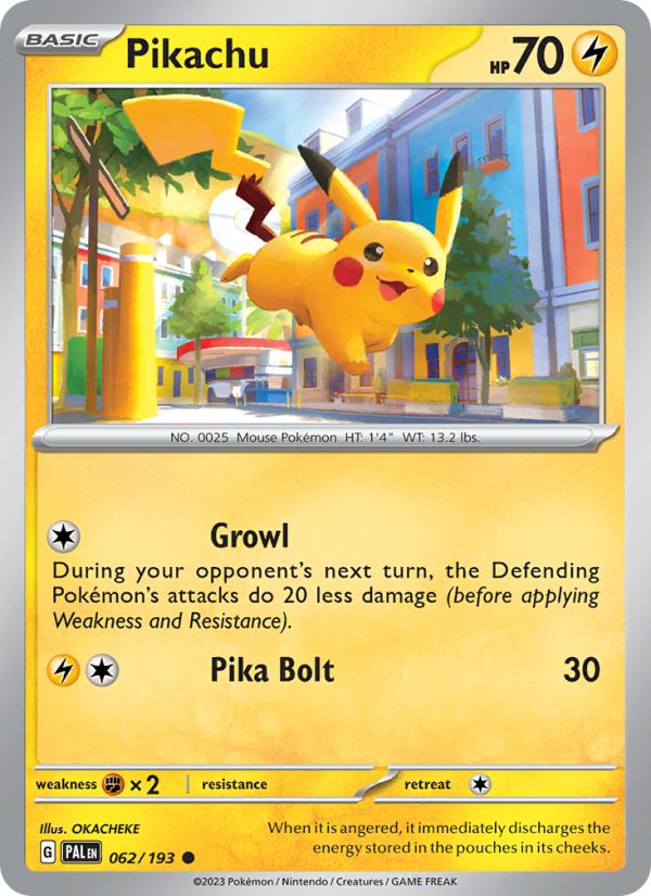 Pikachu from Paldea Evolved