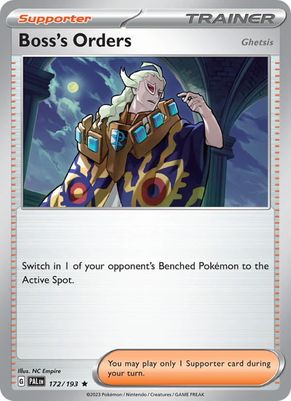 Boss's Orders from Paldea Evolved