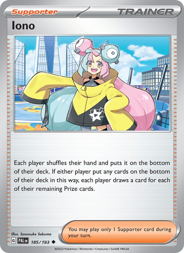 Iono from Paldea Evolved