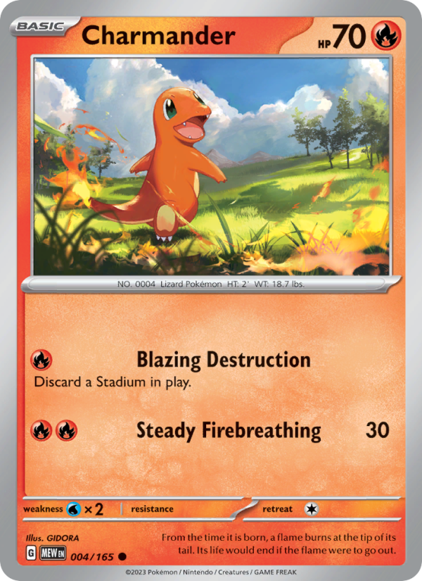 Charmander from 151