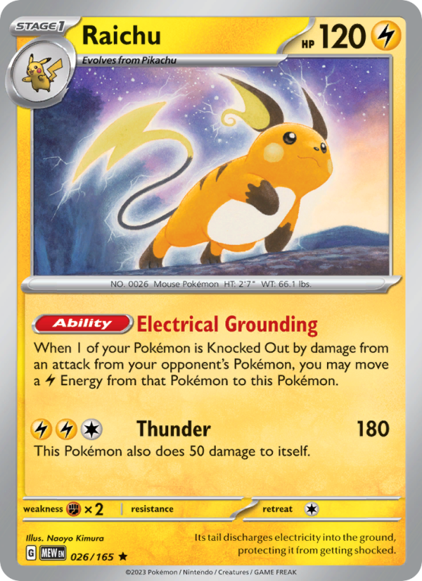 Raichu from 151